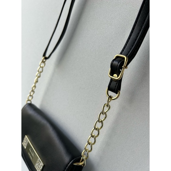 GUESS | black and gold shoulder bag/ wallet - Picture 4 of 11